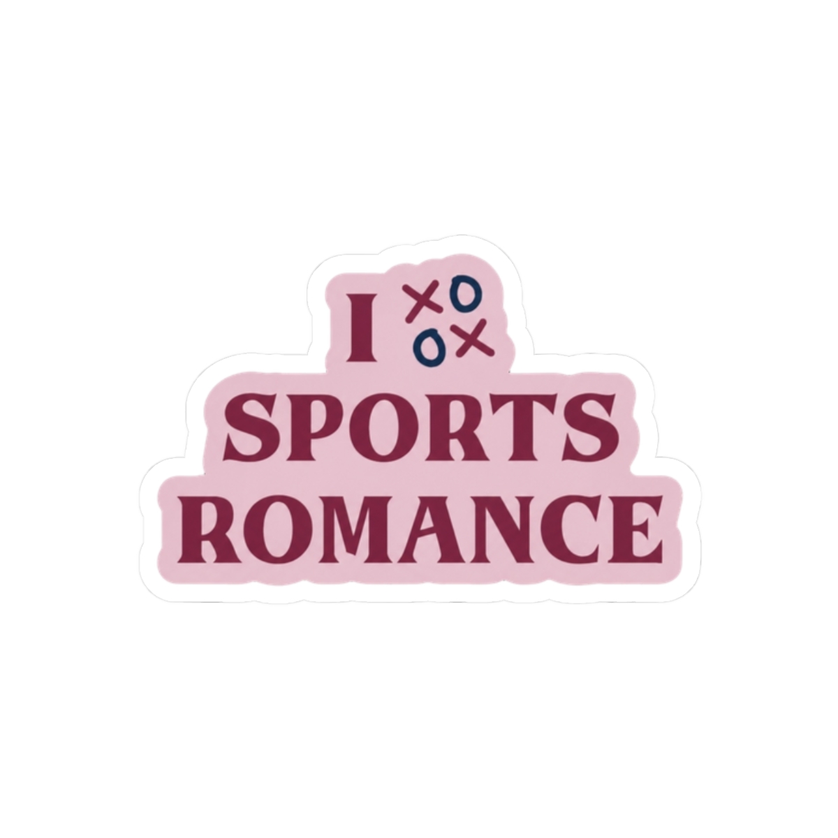 I Love Sports Romance Sticker | Emily Wilde - alternate angle 3, merchandise