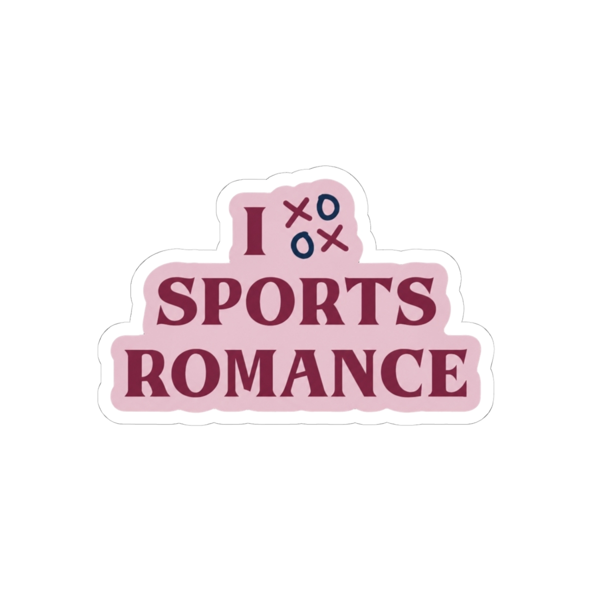 I Love Sports Romance Sticker | Emily Wilde - alternate angle 1, merchandise