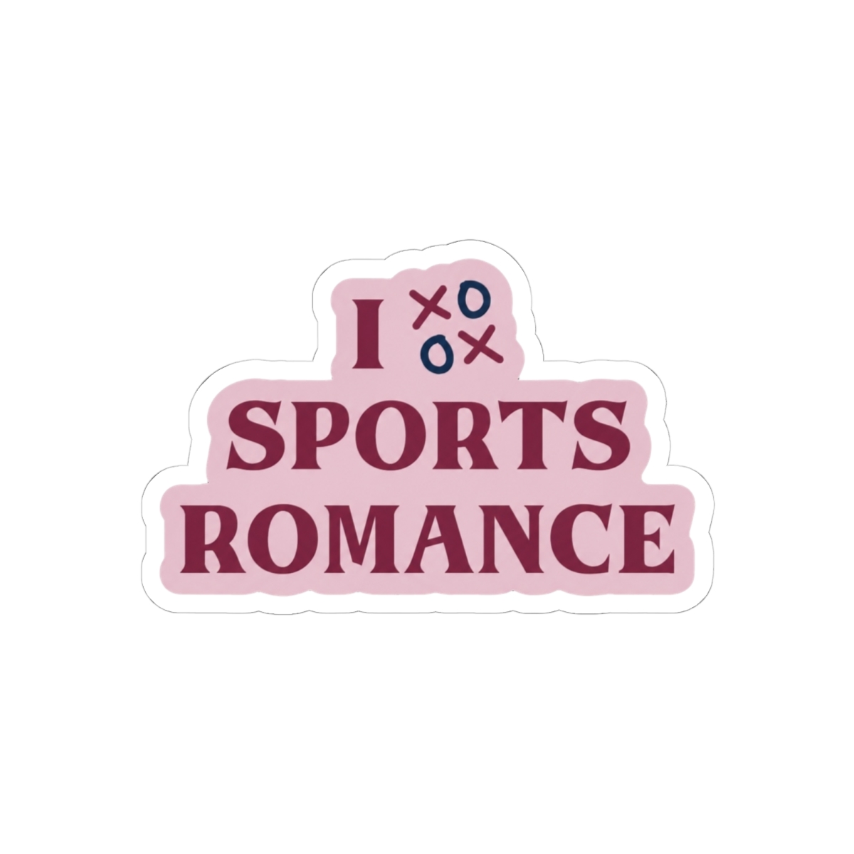 I Love Sports Romance Sticker | Emily Wilde
